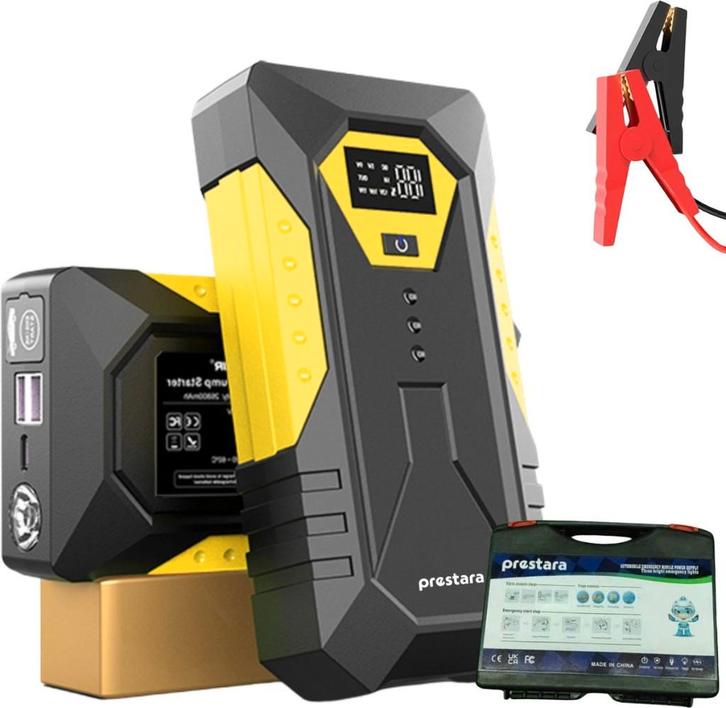 Krachtige Jumpstarter nu voor 44,90 Goedkoopste in NL, Auto diversen, Jumpstarters, Nieuw, Ophalen of Verzenden