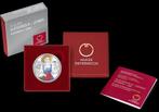 OOSTENRIJK 10 EURO 2025 "AUFDIRNDL - LINNEN", PROOF, AG 925, Postzegels en Munten, Oostenrijk, Setje, Zilver, Ophalen of Verzenden