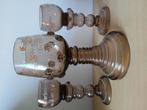 Antieke Duitse bierglazen., Ophalen of Verzenden, Gebruikt, Overige materialen, Minder dan 25 cm