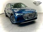 Audi e-tron 55 quattro advanced 95 kWh S.O.H. accu 100% 1st, Automaat, Blauw, 360 pk, Leder