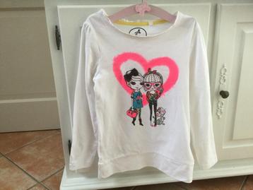 Super leuk Palomino meiden t-shirt, maat 122 beschikbaar voor biedingen