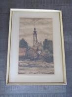 Cees Bolding (1897-1979) - kleurenets van Veere, Antiek en Kunst, Ophalen of Verzenden