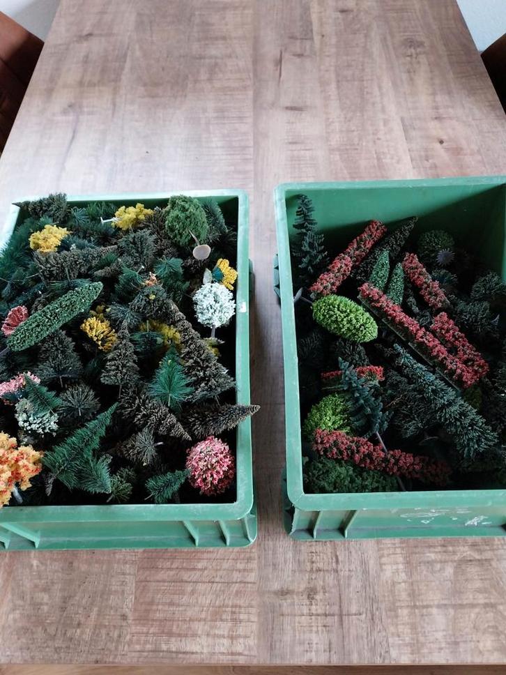 Noch, bomen, struiken., Hobby en Vrije tijd, Modeltreinen | H0, Gebruikt, Natuur, Gelijkstroom of Wisselstroom, Overige merken