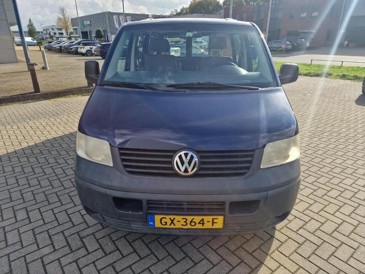 Camperbus Volkswagen T5 2005 Blauw L2H, Auto's, Volkswagen, Particulier, Transporter, ABS, Achteruitrijcamera, Airbags, Airconditioning