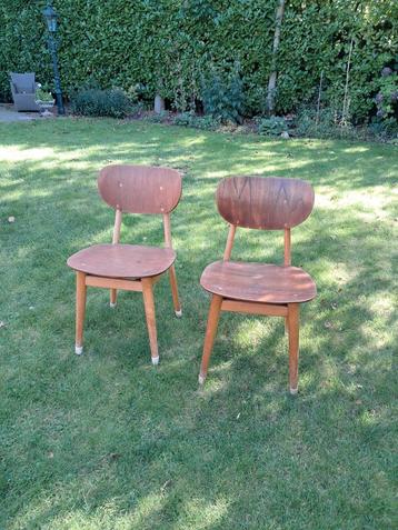 Pastoe SB13 Eetkamerstoelen - Cees Braakman - Jaren 50 beschikbaar voor biedingen