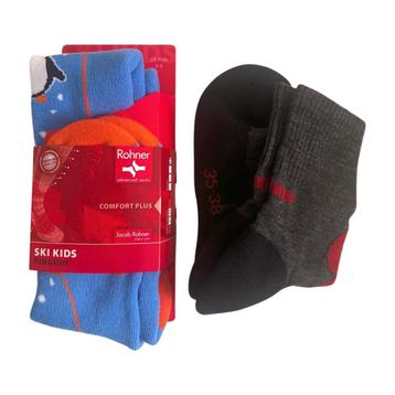 Rohner Kindersokken Hiking & Ski – Maat 35–38 (2 Paar) beschikbaar voor biedingen