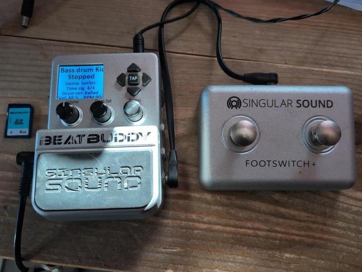 Beat Buddy drum pedal plus Footswitch Singular Sound, Muziek en Instrumenten, Effecten, Gebruikt, Overige typen, Ophalen of Verzenden