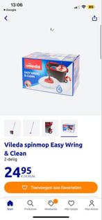 Vileda Spinmop Easy Wring & Clean, Ophalen, Mop of Dweil