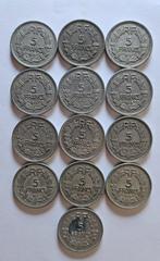 Frankrijk 5 francs munten 1945 - 1947 (Lavrillier), Ophalen of Verzenden, Frankrijk, Losse munt
