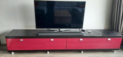 TV-meubel te koop!, Huis en Inrichting, Kasten | Televisiemeubels, Gebruikt, Minder dan 100 cm, 200 cm of meer, 25 tot 50 cm, Overige houtsoorten