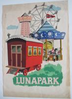 Poster Cor van Velzen  Lunapark, Ophalen of Verzenden, Zo goed als nieuw, Deurposter of groter, Rechthoekig Staand
