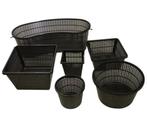 Plantenmanden in vele afmetingen, substraat, vijveraarde, Ophalen of Verzenden, Nieuw, Kweektent