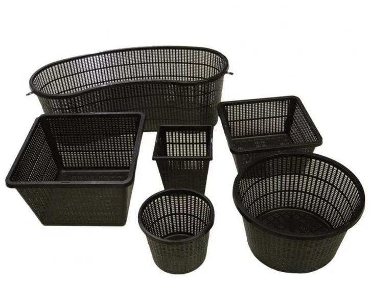 Plantenmanden in vele afmetingen, substraat, vijveraarde, Tuin en Terras, Kweekspullen, Nieuw, Kweektent, Ophalen of Verzenden