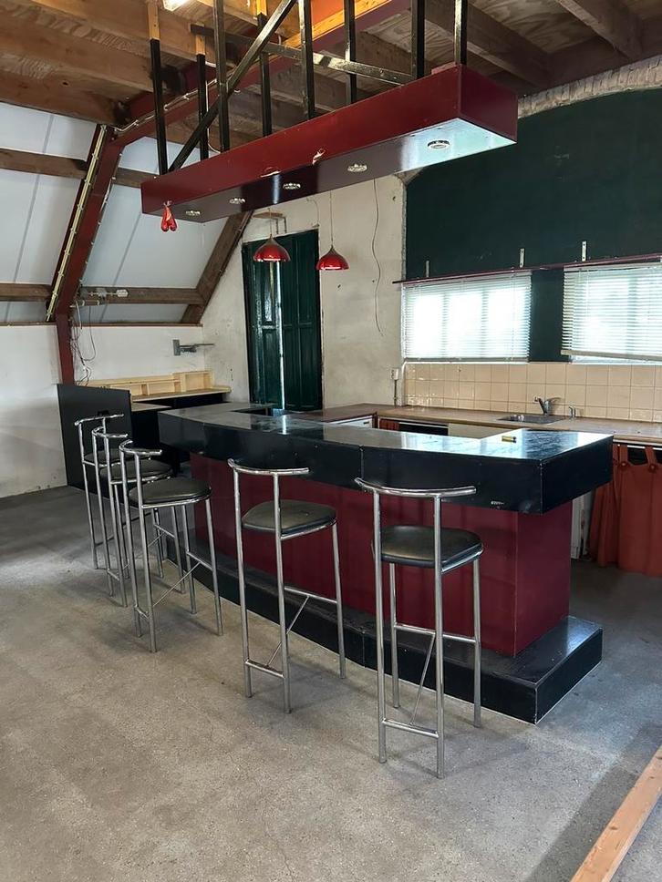 Gratis af te halen! Bar voor keet/schuur oid, met dj booth, Huis en Inrichting, Barren, Gebruikt, Ophalen