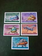 USSR Helikopter Postzegels 1980, Ophalen of Verzenden, Postfris, Vliegtuigen