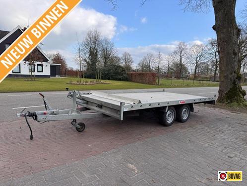 Anssems msx autotransporter/ autoambulance 3000kg 405x205cm, Auto diversen, Aanhangers en Bagagewagens, Gebruikt