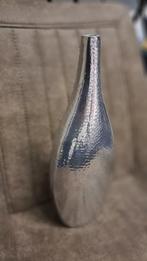 Prachtige Zilveren Vaas met Hoge Hals, Huis en Inrichting, Overige materialen, Overige kleuren, Ophalen of Verzenden, Zo goed als nieuw