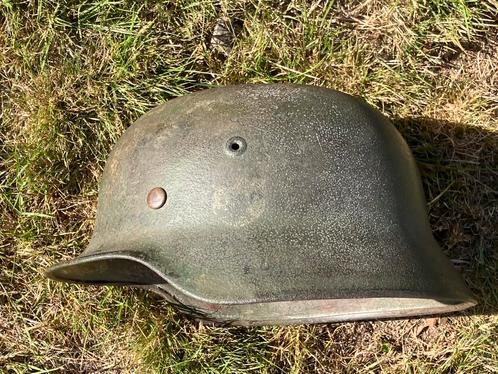 Duitse helm M40 SD, Verzamelen, Militaria | Tweede Wereldoorlog, Landmacht, Helm of Baret, Duitsland, Ophalen of Verzenden