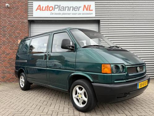Volkswagen Transporter 2.5 TDI 292 DC! 5-Persoons! Trekhaak!, Auto's, Bestelauto's, Bedrijf, Te koop, Elektrische ramen, Lichtmetalen velgen