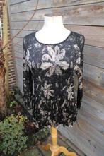 Tuniek zwart/ bruin Gerry Weber mt 44 Vaste prijs, Zwart, Maat 42/44 (L), Ophalen of Verzenden, Zo goed als nieuw