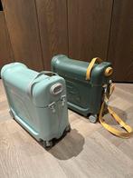 2x Stokke Jetkids Bedbox - Reisbedje en Koffer in Één!, Ophalen, Hard kunststof, Minder dan 50 cm, Zo goed als nieuw