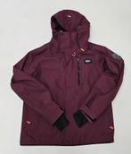 Dope snow skijas snowboardjas wijnrood heren lange l, Maat 52/54 (L), Dope, Ophalen of Verzenden, Zo goed als nieuw