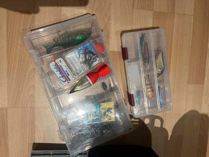 Kunstaas Set - Nilsmaster, Derkbaits, Pikefighters, Watersport en Boten, Hengelsport | Roofvissen, Gebruikt, Complete set, Ophalen