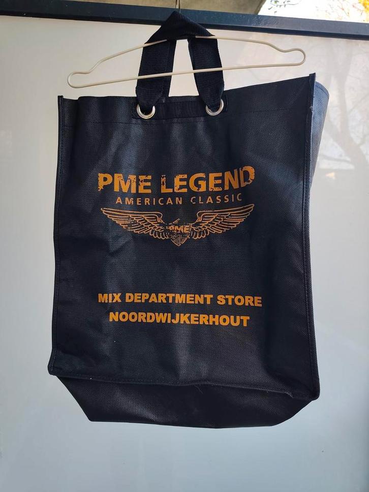 PME, zwarte big shopper, 49x44x19 cm, Sieraden, Tassen en Uiterlijk, Tassen | Reistassen en Weekendtassen, Zo goed als nieuw, Zwart
