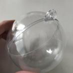 Transparante kerstbal zelf te vullen ø10cm 6 stuks, Ophalen of Verzenden, Nieuw