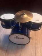 Mooi kinder drumstel met krukje, Muziek en Instrumenten, Drumstellen en Slagwerk, Ophalen of Verzenden, Zo goed als nieuw, Overige merken