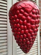Kerstbal ornament druiventros rood 30 cm, Diversen, Ophalen of Verzenden, Gebruikt