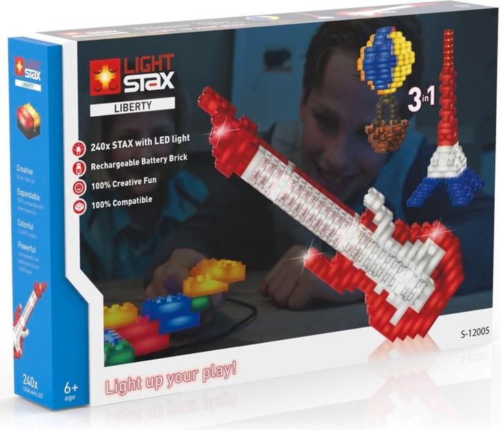 Light Stax Liberty 12005, Kinderen en Baby's, Speelgoed | Bouwstenen, Nieuw, Overige merken, Ophalen of Verzenden