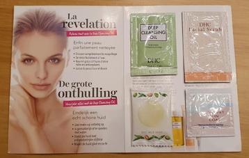 DHC setje oil, scrub, soap, velvet skin coat nieuw beschikbaar voor biedingen