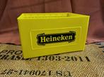 Vintage Heineken cd krat mini krat geel, Huis en Inrichting, Minder dan 25 discs, Kunststof, Ophalen of Verzenden, Cd's