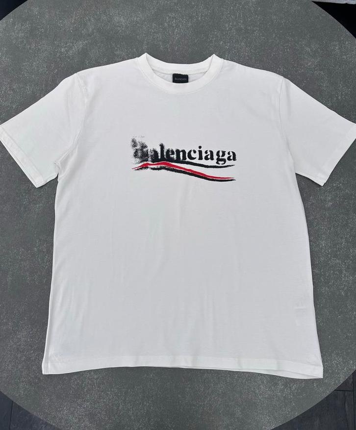Balenciaga shirt, Kleding | Heren, T-shirts, Nieuw, Maat 52/54 (L), Wit, Ophalen of Verzenden