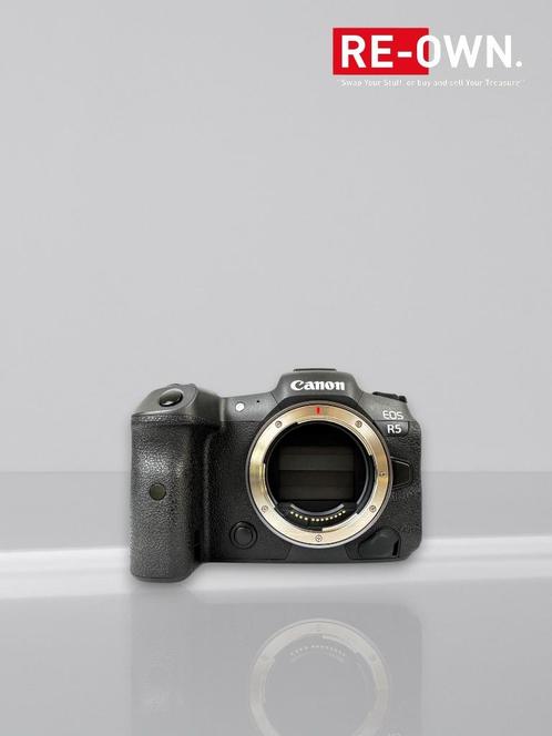 Canon EOS R5 body (nette staat+garantie) Scherp geprijsd!, Audio, Tv en Foto, Fotocamera's Digitaal, Zo goed als nieuw, Compact