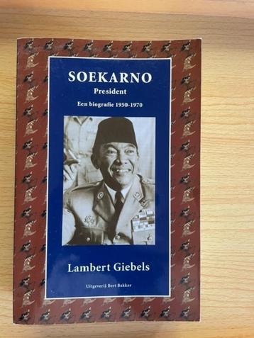 Biografie van Soekarno over periode 1950-1970 beschikbaar voor biedingen