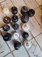 Oude elektra: Marmer, porselein, bakeliet, Doe-het-zelf en Verbouw, Ophalen of Verzenden, Gebruikt, Overige typen