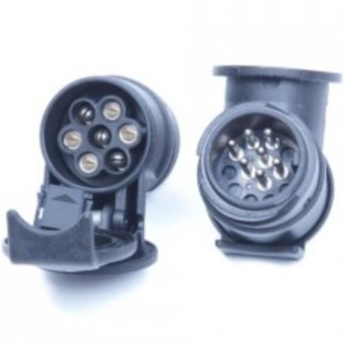 Adapter, 7 polig naar 13, voor Motortrailer, Caravan, enz., Auto-onderdelen, Trekhaken, Nieuw, Ophalen