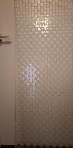 Figuurglas 1380 x 488 mm, jaren 60. 4 mm. dik., Doe-het-zelf en Verbouw, Glas en Ramen, Ophalen, Gebruikt, Minder dan 80 cm, Glasplaat