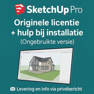SketchUp Pro – Originele licentie + hulp bij installatie beschikbaar voor biedingen