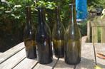 5 Oude wijnflessen, leeg uiteraard.........., Ophalen of Verzenden