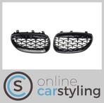 Grill Nieren BMW 5-Serie E60 / E61 Diamant Style Glossy Blac, -, -, Nieuw, Ophalen of Verzenden
