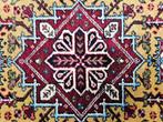 Handgeknoopt Perzisch wol tapijt loper Heriz oker 77x357cm, Huis en Inrichting, Stoffering | Tapijten en Kleden, 200 cm of meer