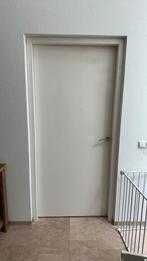 Houten steldeuren en houten deuren, 80 tot 100 cm, Ophalen of Verzenden, 200 tot 215 cm, Glas