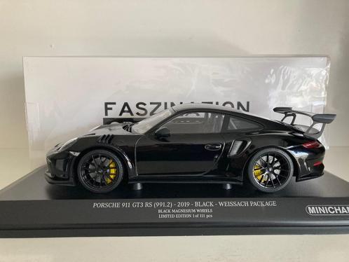 Porsche 911 (991/2) GT3 RS Weissach Package 1:18 (nieuw), Hobby en Vrije tijd, Modelauto's | 1:18, Nieuw, Auto, MiniChamps, Verzenden