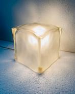 Ice cube glazen lamp Ikea Iviken , jaren 90, Huis en Inrichting, Ophalen, Gebruikt, Jaren 90, Glas