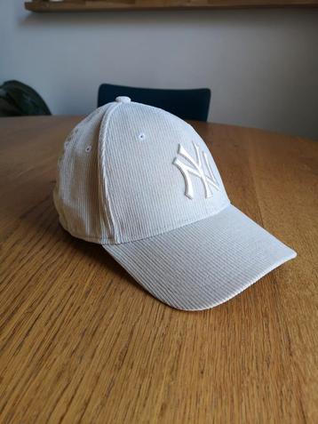 New York Yankees cap corduroy cream S/M beschikbaar voor biedingen