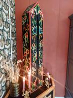 Tibetaans Kastje Handgeschilderd Houtsnijwerk, Huis en Inrichting, Kasten | Overige, Ophalen, Zo goed als nieuw, X, X