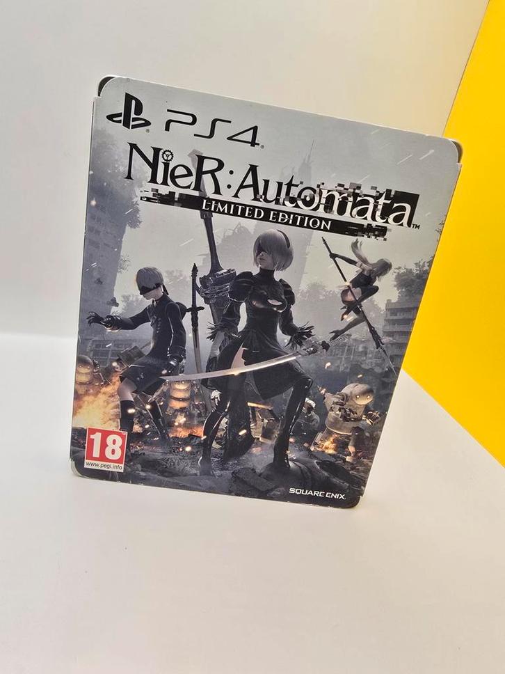 Nier Automata Limited Edition Steelbook PS4, Spelcomputers en Games, Spelcomputers | Sony PlayStation 4, Zo goed als nieuw, Original